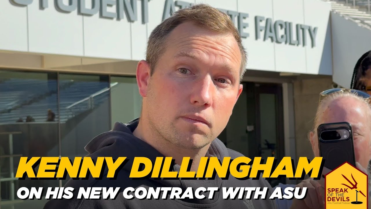 ASU head coach Kenny Dillingham speaks on his new contract and passing up the  Michigan job