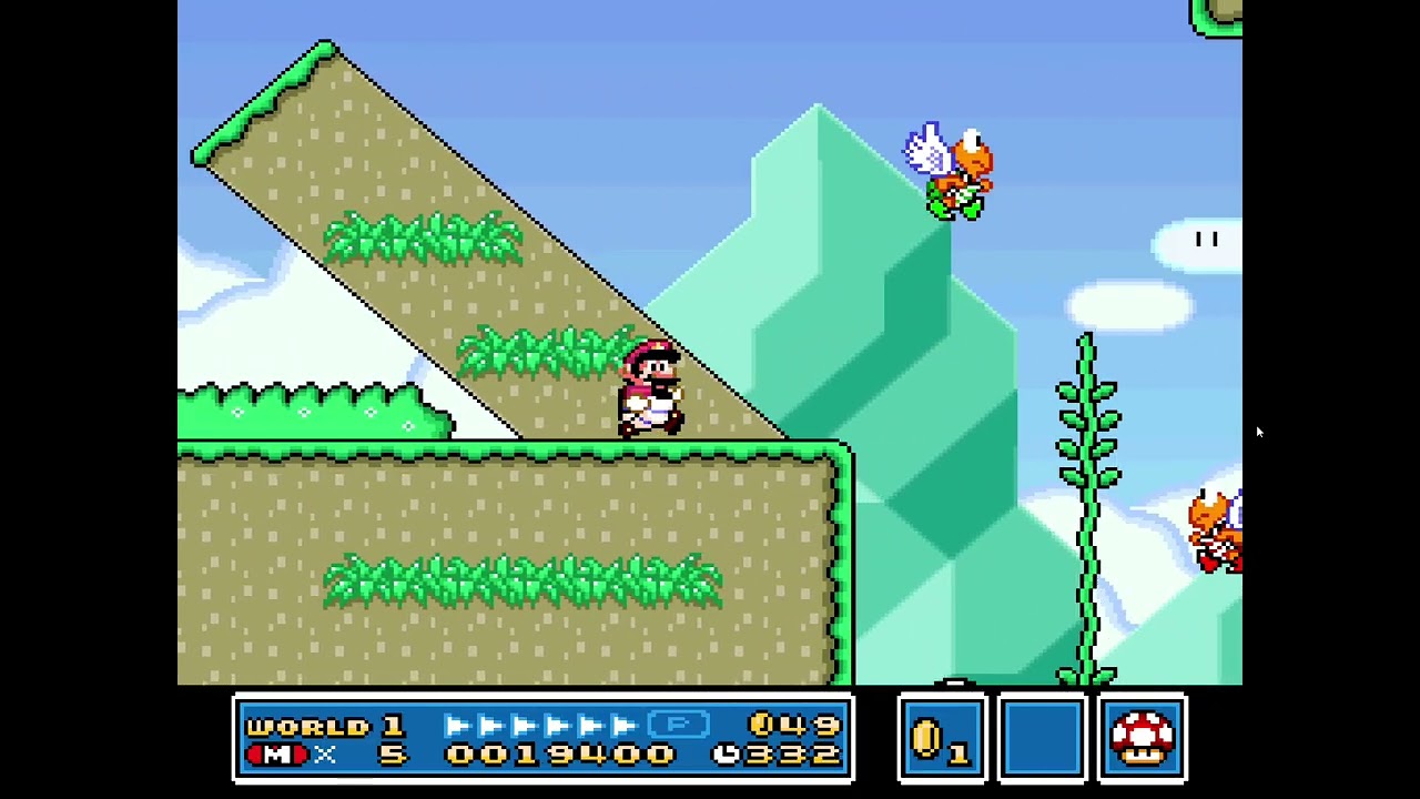 Super Mario World. The 12 Magic Orbs. World 1