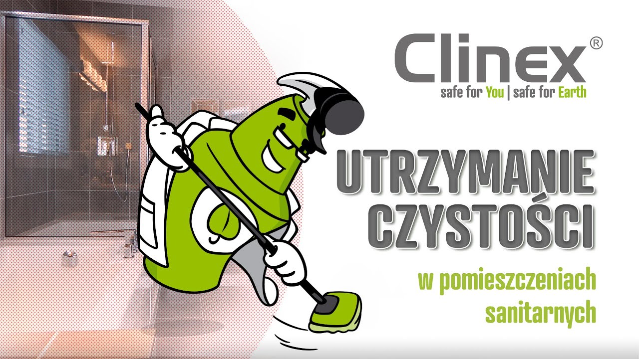 Czyszczenie sanitariat&oacute;w z marką Clinex!