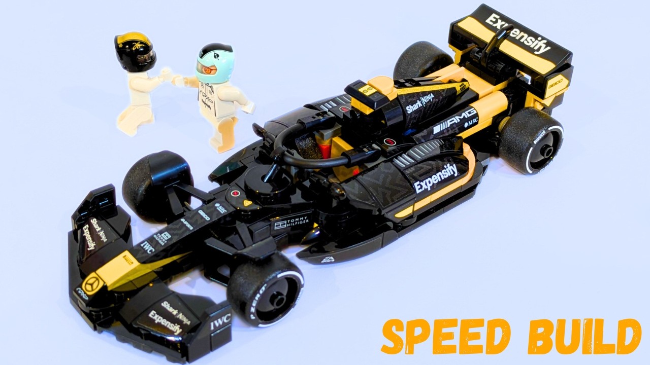 LEGO Speed Champions 77252 APXGP F1 Team Speed Build in 2 Minutes! | LEGO Speed Build |