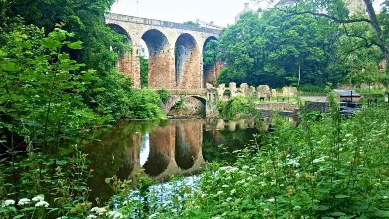 A Walk Through the Torrs, New Mills, English Countryside 4K