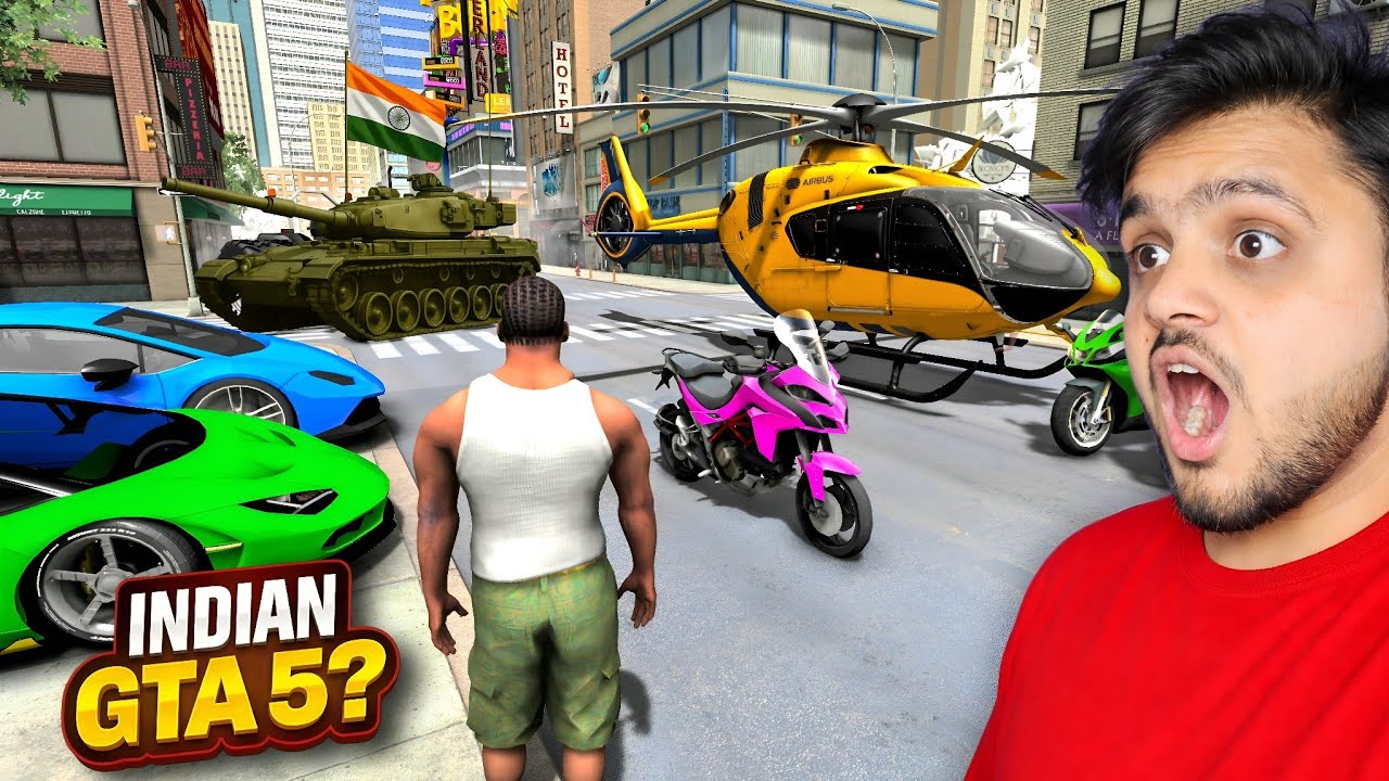 Is This Indian GTA 5? 😱 | Indian Bike Driving 3D #1