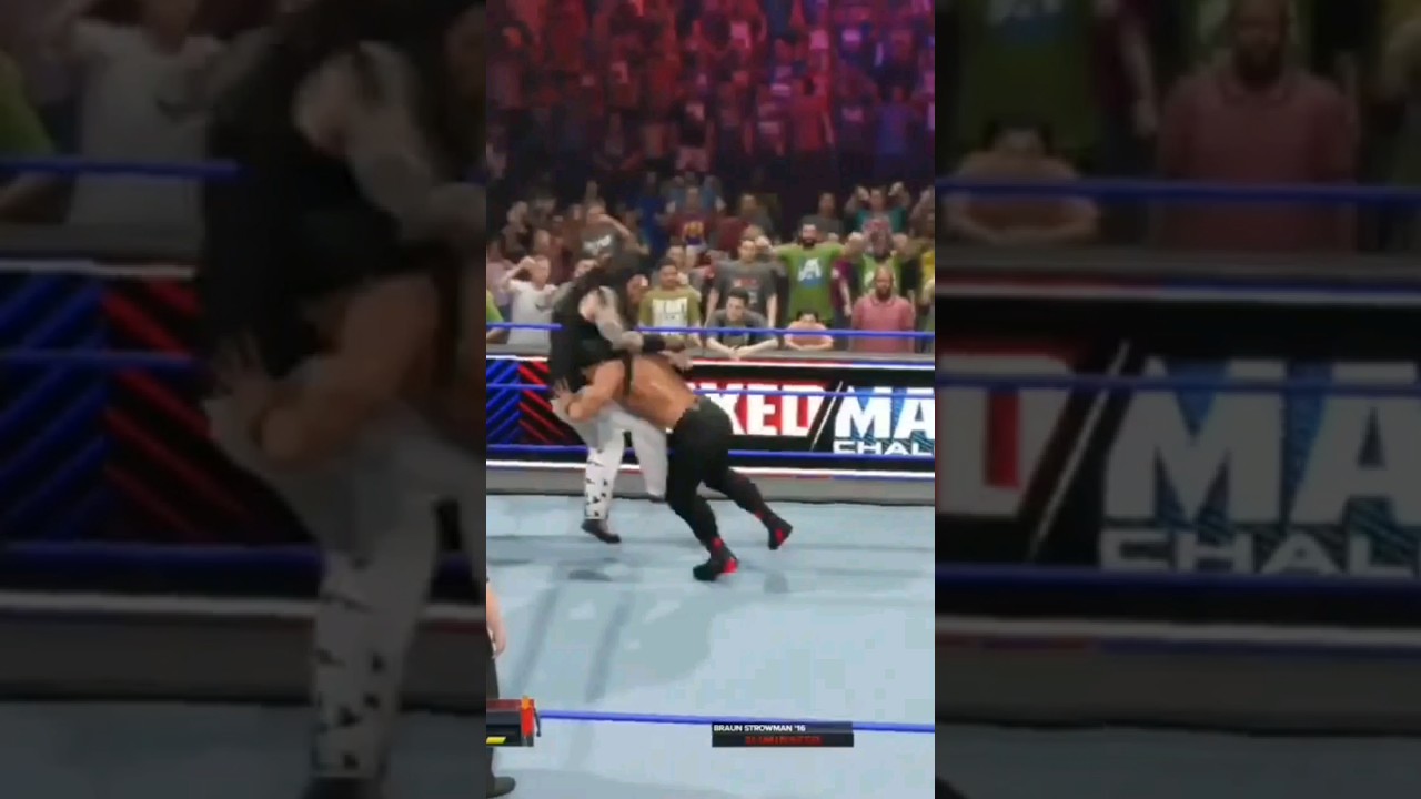 Look At Roman Reigns Fail Spear #wwe #wwe2k23gameplay#romanreigns  wra #wrestlemania #bloodline
