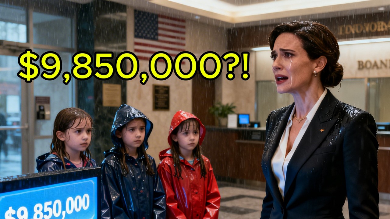 Three Little Girls Walked Into a Bank — Then the CEO Saw Their $9,850,000 Balance