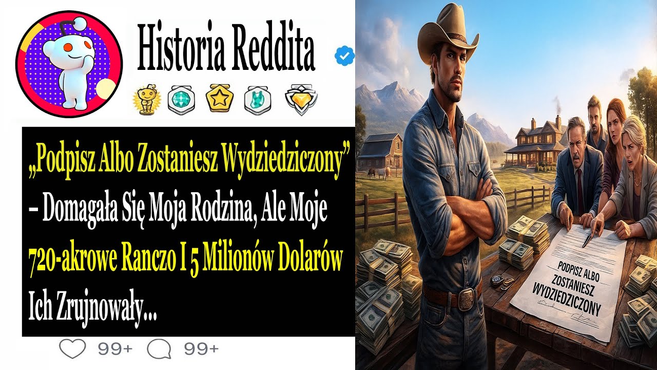 &bdquo;Podpisz Albo Zostaniesz Wydziedziczony&rdquo; &ndash; Domagała Się Moja Rodzina, Ale Moje 720...#HistorieZdrady