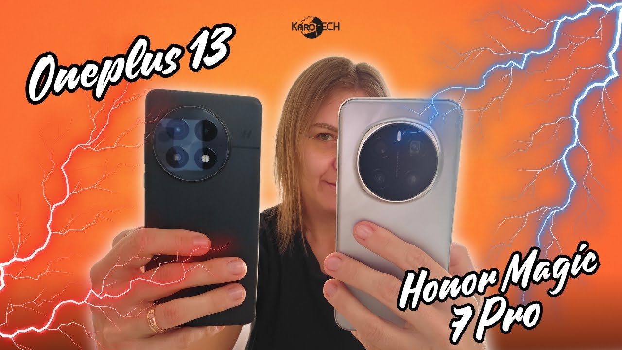 Oneplus 13 vs Honor Magic 7 Pro || Porównanie
