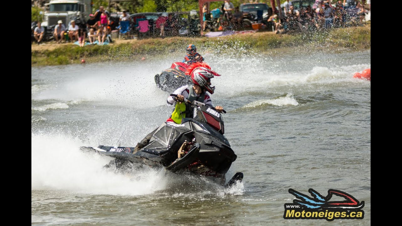 Courses de motoneige sur l'eau de Victoriaville ( 30 juillet 2016 )