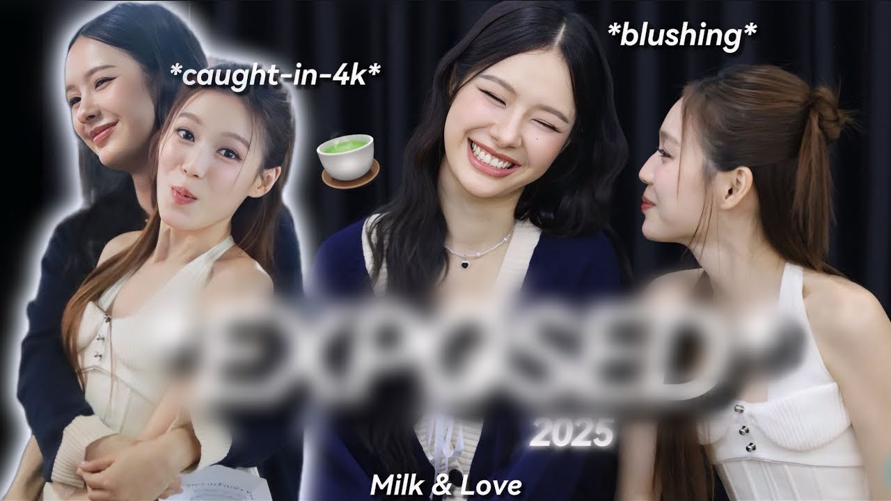 Milk & Love trying to tell us something 🍵 