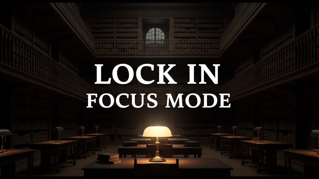 1 Hour Night Study Music 🌙 | Harvard Library Calm Focus Ambience