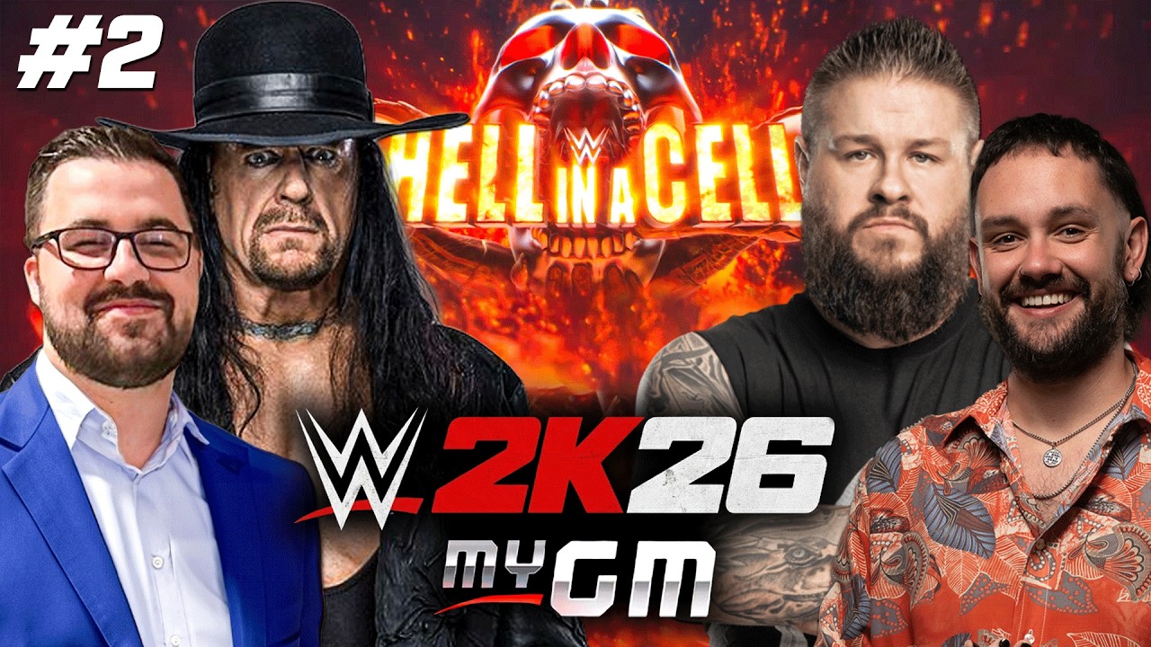 Режим MyGM в WWE 2K26 на уровне сложности «Бессмертный» — Пять минут — это ад.