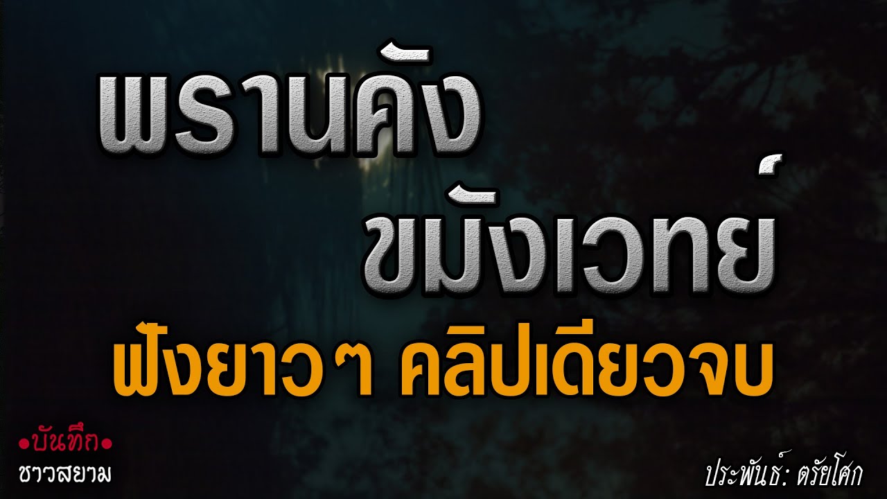 พรานคังขมังเวทย์ ฟังยาวๆ คลิปเดียวจบ
