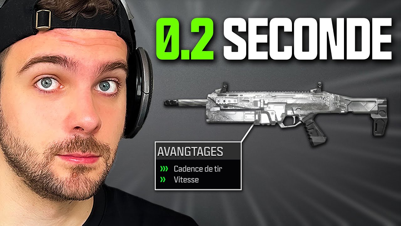 J&rsquo;ai cr&eacute;&eacute; L&rsquo;ARME qui vise LE PLUS VITE sur Warzone (0.21 seconde)