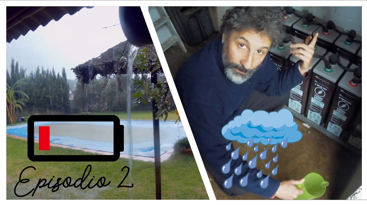 Vivir en el campo con Instalación fotovoltaica aislada + Inexperiencia + 3 semanas de lluvias. Ep.2.
