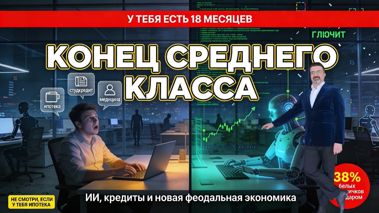 Смерть среднего класса: как ИИ и кредиты превращают нас в арендаторов жизни IEnd of the Middle Class