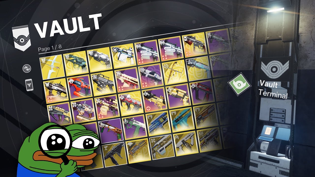 What's Inside a Destiny 2 Speedrunner's Vault?