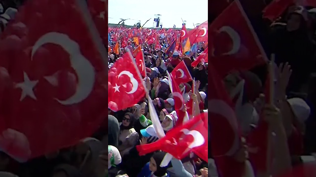 Almost two million people gather for President Erdogan&rsquo;s Istanbul rally