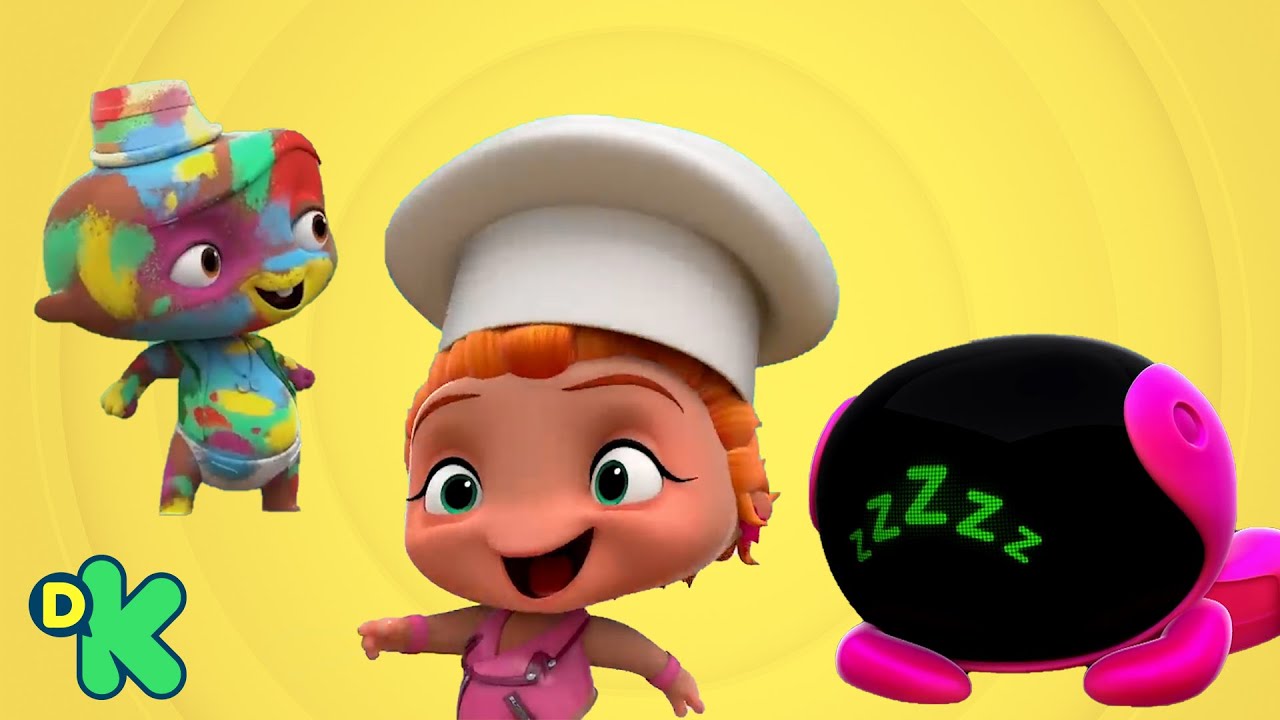 Rutina Rockers de los beb&eacute;s en la guarder&iacute;a | Mini Beat Power Rockers | Discovery Kids