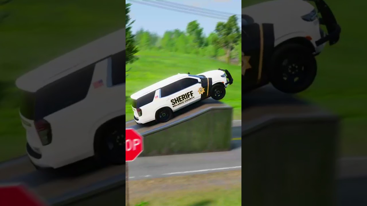 200KM/H Mega Ramp Jump Crash Test 🔥 | BeamNG Drive