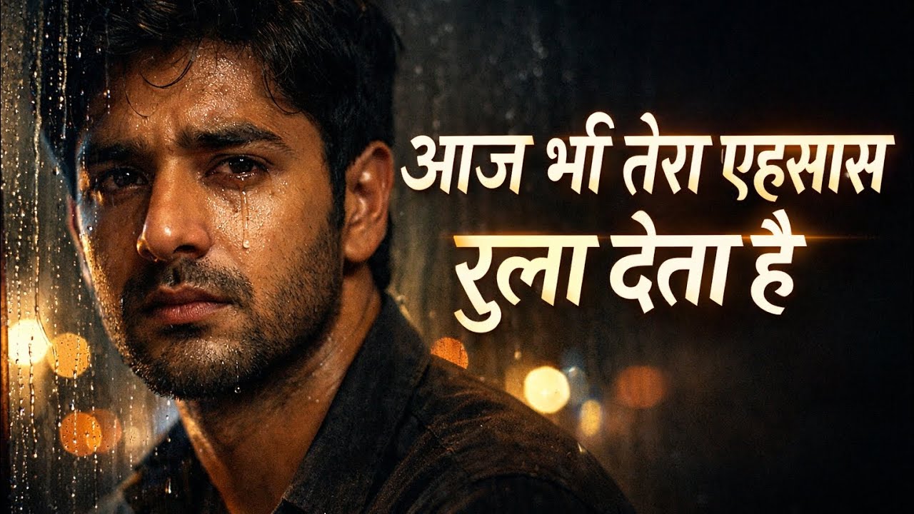 आज भी तेरा एहसास रुला देता है💔| Heart Touching Sad Song|Arijit Singh style sad song|Emotional|#song 