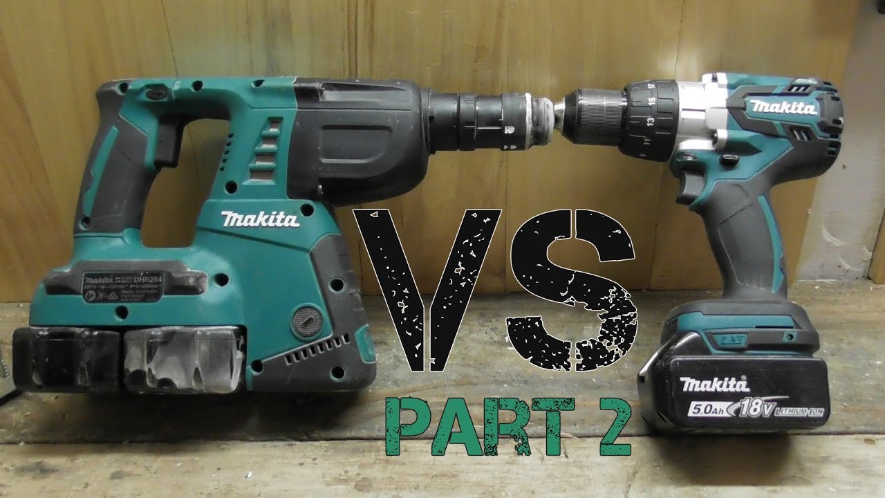 Hammer Drill vs Rotary Hammer Drill  PART 2 | What's the difference?