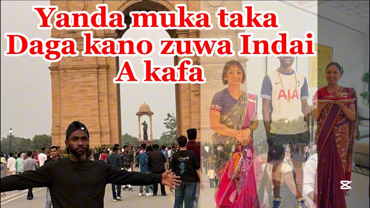 YANDA MUKA TAKA DAGA KANO ZUWA INDIA. BADDOO , MARK ANGEL. 2025