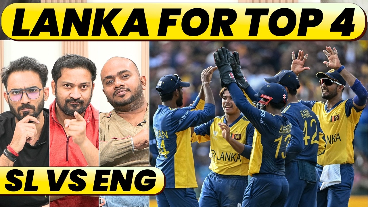 🔴SL VS ENGLAND: BAZBALL FUSS, SALT 62 AVOIDS EMBARRASSMENT. LANKA'S SEMIS MARCH IS ON