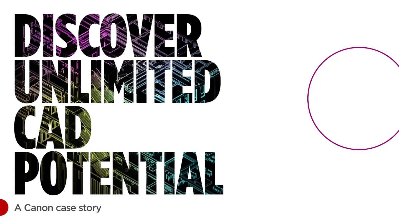 CAD & AEC Printing from the Canon imagePROGRAF range