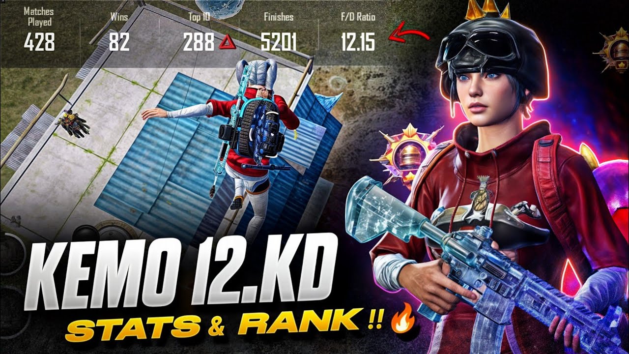 12 K/D Gameplay - CONQUEROR Lobby Clutches! | BGMI 🔱
