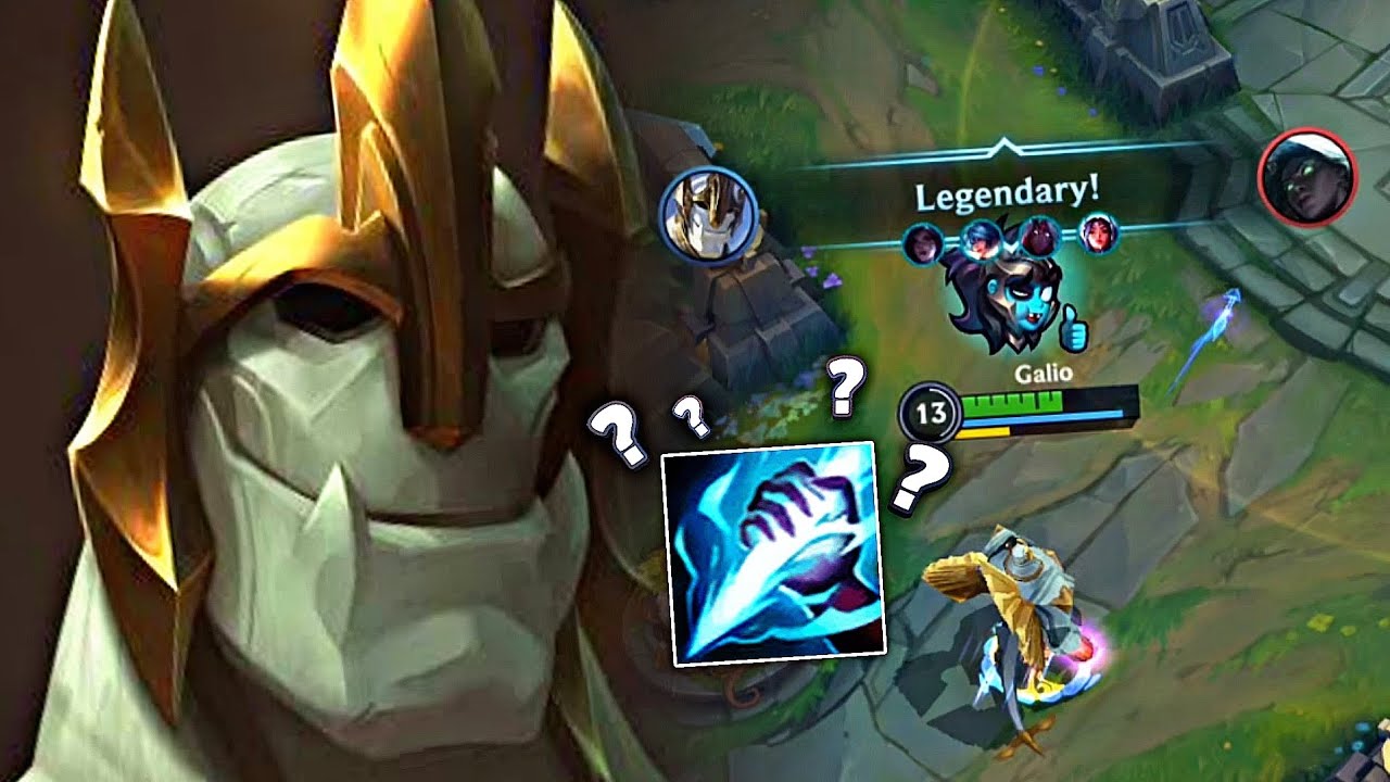 GALIO JUNGLE IS GOOD?? BUILD & RUNES