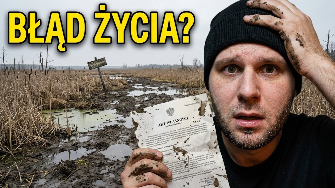 Kupiłem hektar BAGNA za grosze - czy to był błąd ŻYCIA?!