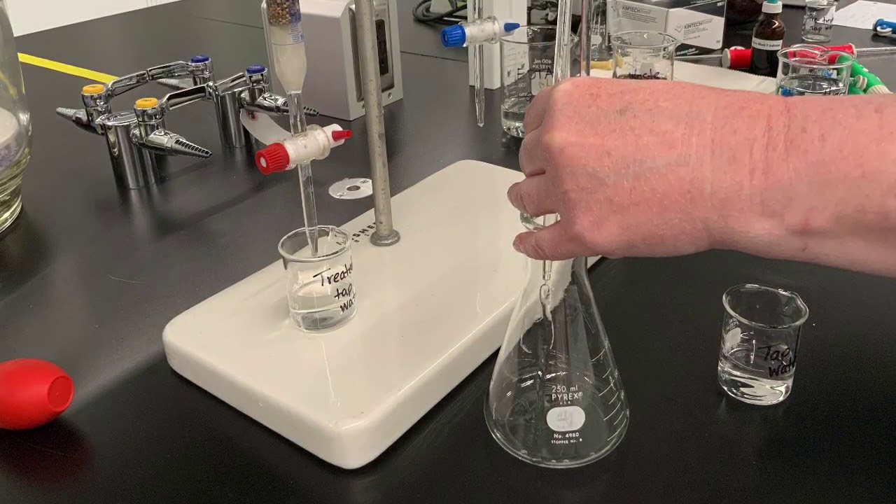 Reducing Water Hardness with an Ion Exchange Column