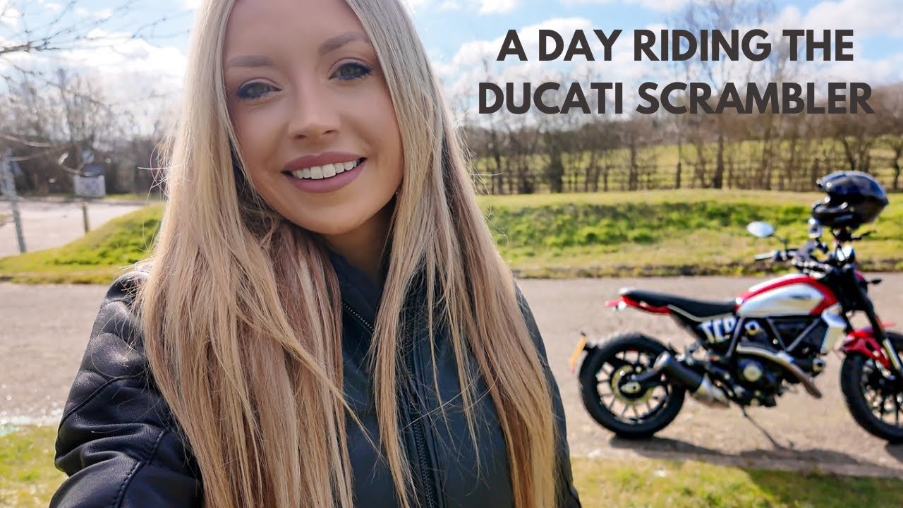 Riding a Ducati with Harley riders!