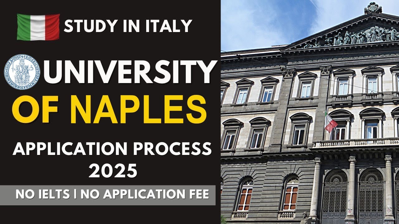 How To Apply For University of Naples Federico II Italy | No Application Fee | No IELTS