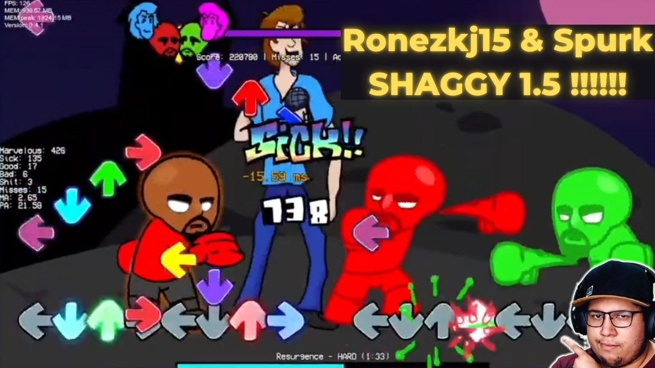 The new Ronezkj15 & Spurk SHAGGY MOD is INSANE ! 9k + 10K GAMEPLAY !!!