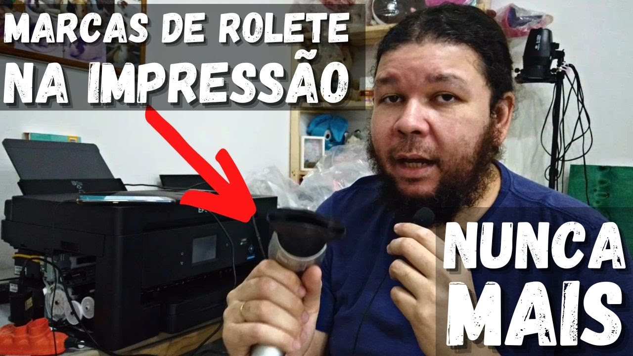 Marcas de rolete na impress&atilde;o: Como resolver