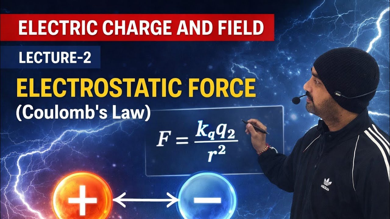 Electrostatics # ELECTRIC Charge and Field # coulomb's law