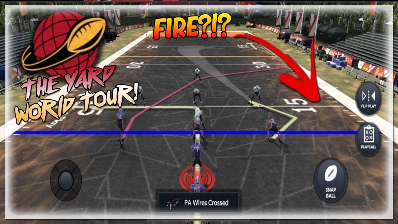 Madden Mobile 21 New Game Mode! The Yard WORLD TOUR Gameplay!!