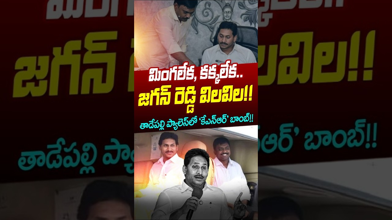 #shorts తాడేపల్లి ప్యాలెస్&zwnj;లో 'కేఎన్ఆర్' బాంబ్!! YS Jagan PA KNR Scam Revealed In SIT Investigation