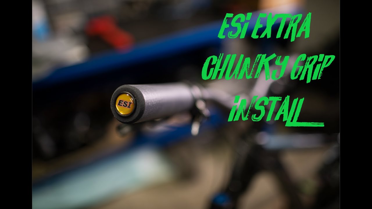 ESI EXTRA CHUNKY Grips Install
