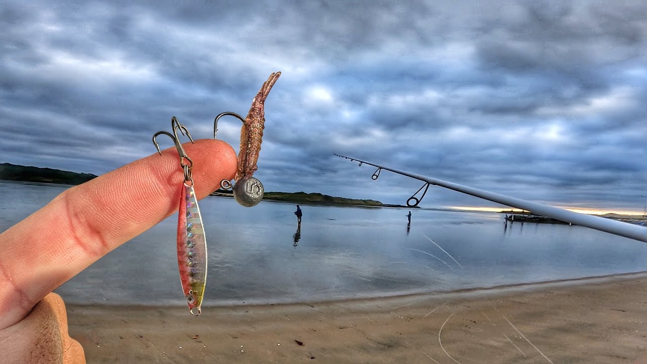 Pesca de ROBALOS na PRAIA e PROMOÇÃO de novembro UNIVERSO FISHING!