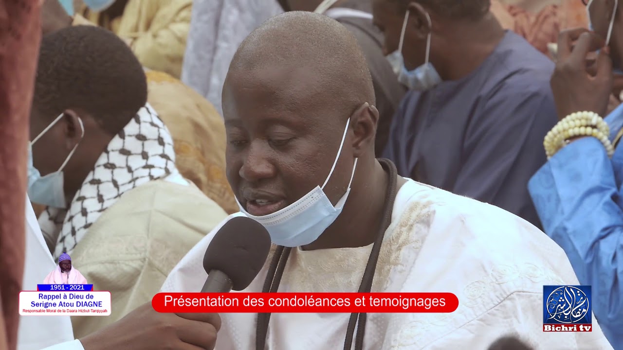 Témoignage S. Ablaye Diop | Hommage à Serigne Atou DIAGNE: Présentations des Condoléances