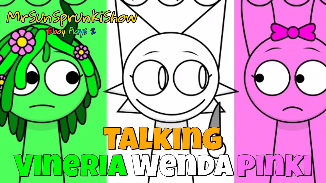 My Talking Tom Friends but with Vineria, Wenda & Pinki [Sprunki: Talking Wenda Friends]