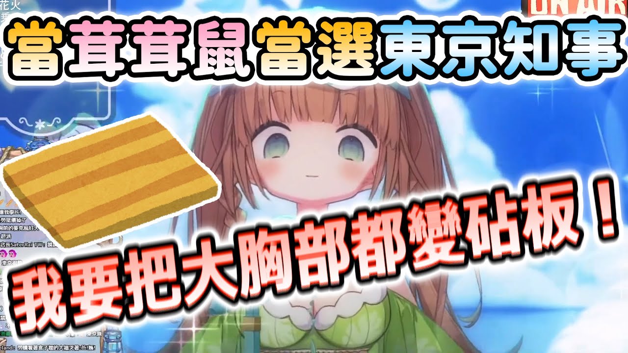 【茸茸鼠/Comame】《春魚創意》這個箱子吼~超級喜歡…｜如果茸茸鼠當選東京知事的話【Vtuber精華】