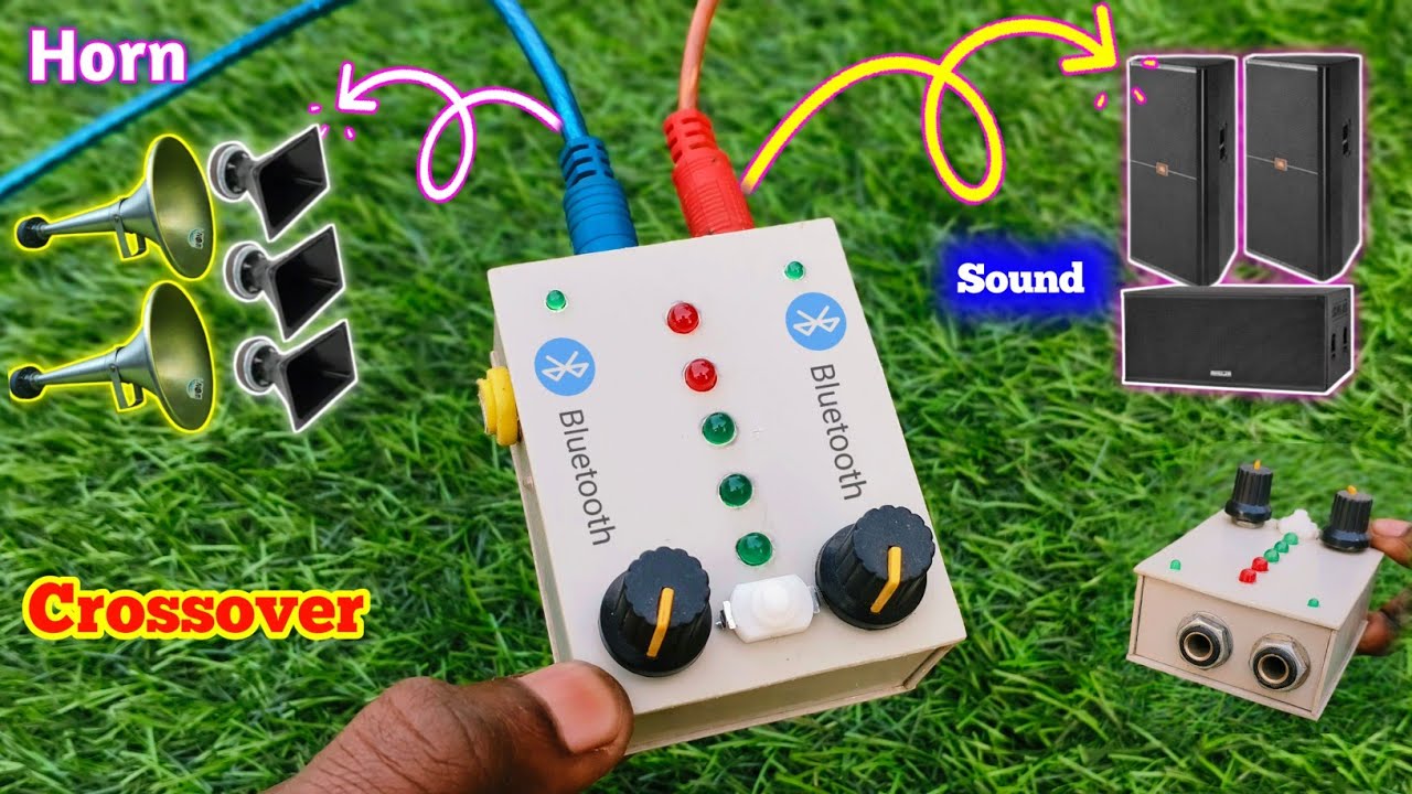 Crossover 1.2 🥰| How To Make 2 Way Crossover | How to make Dj mixer at home | Best DJ Mixer