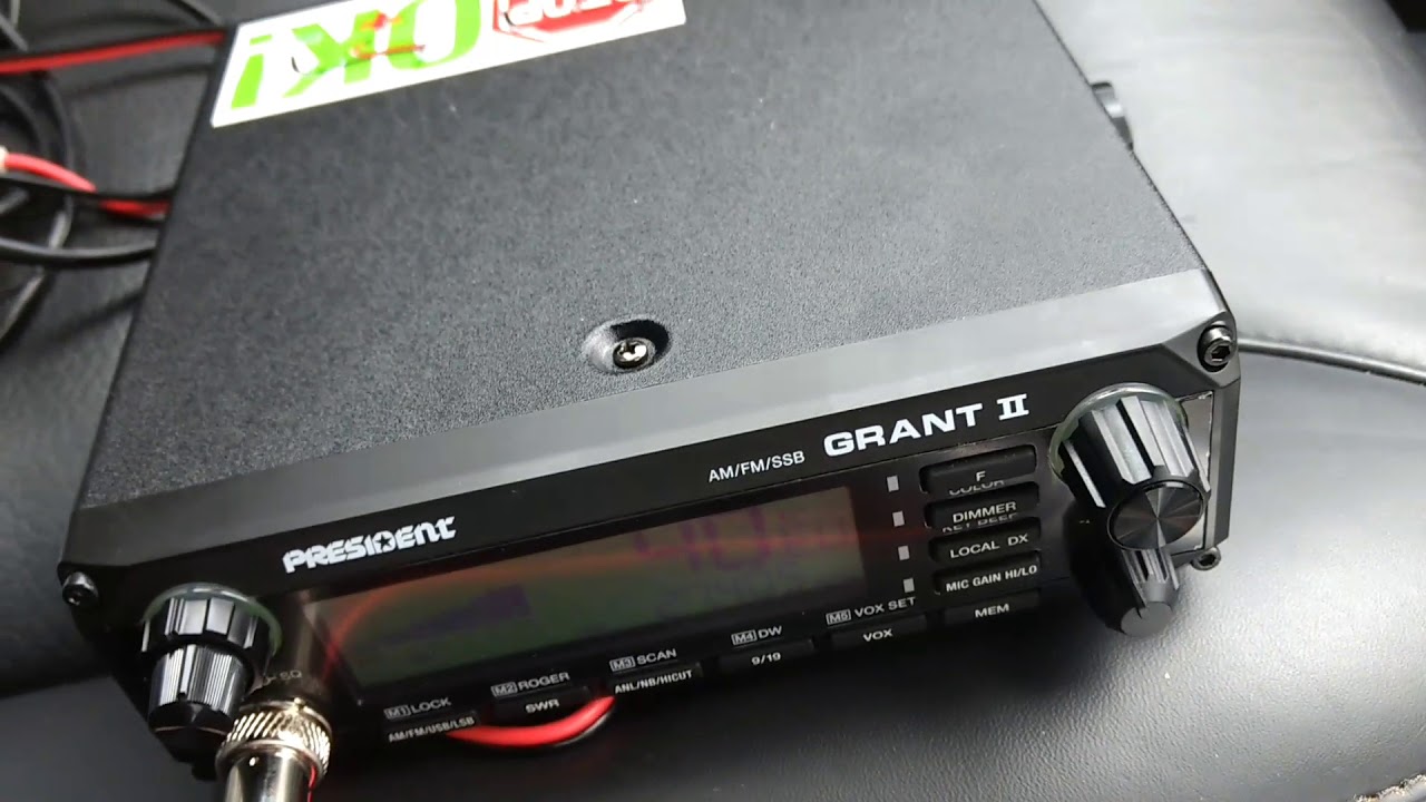 4th August 2017 - President Grant II CB Radio