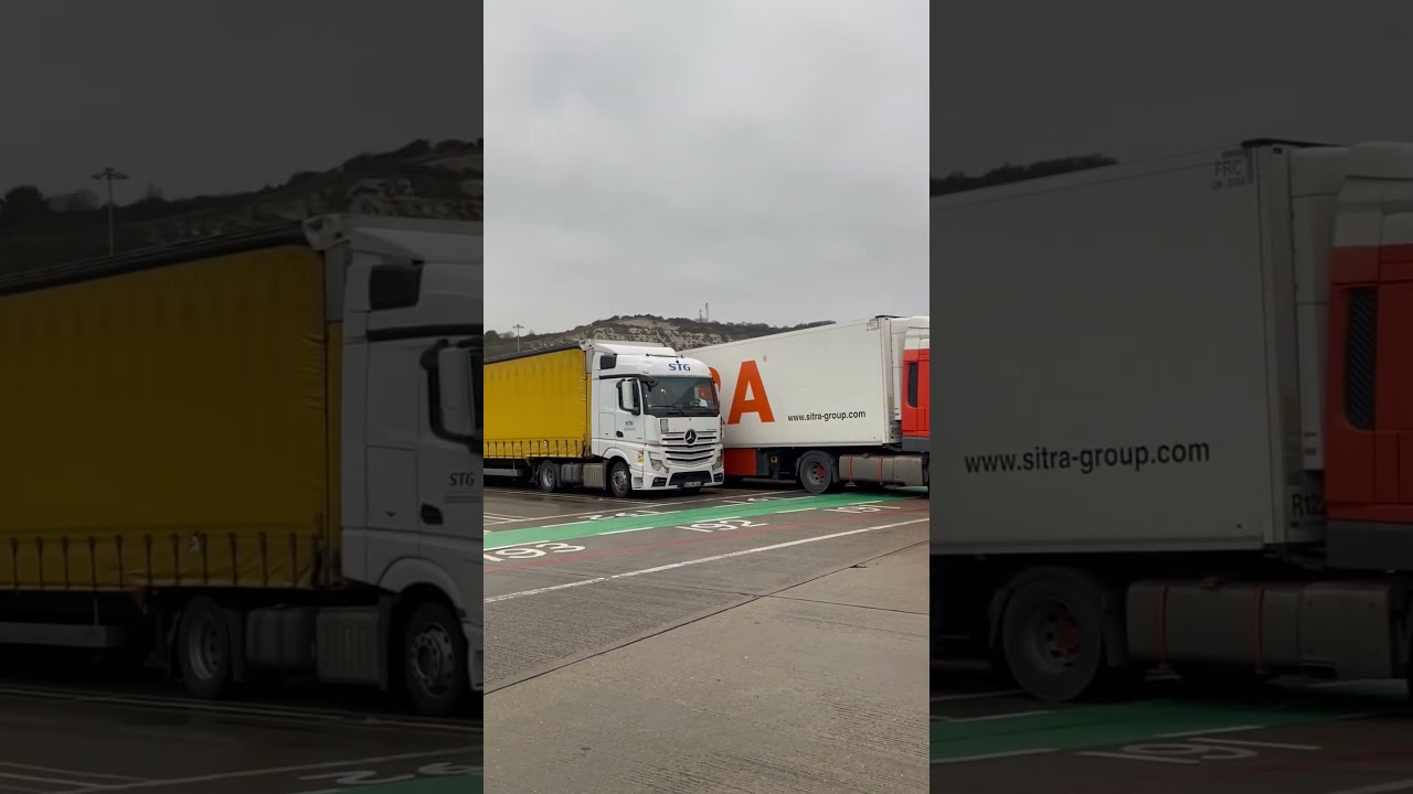 Visão geral do Porto Dover lado UK🇬🇧❤️🇫🇷 #travel #france #unitedkingdom #sttropez