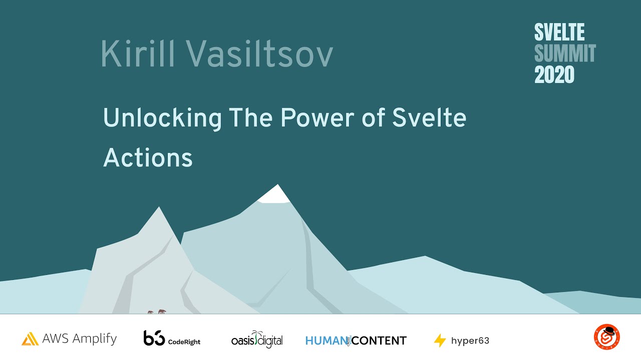 Kirill Vasiltsov: Unlocking The Power of Svelte Actions