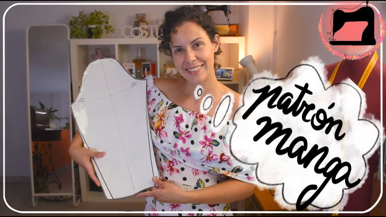 Patr&oacute;n o molde para manga F&Aacute;CIL.