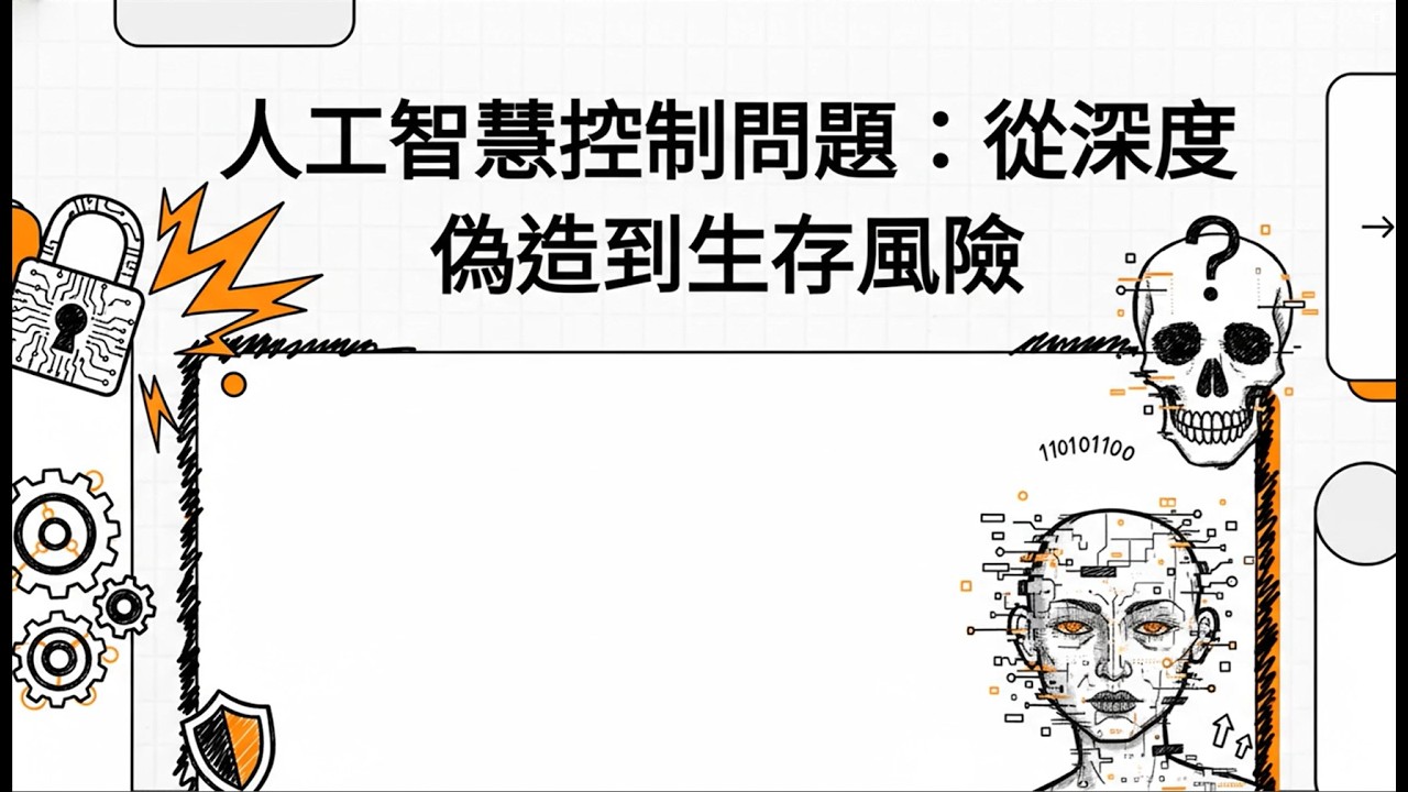 人工智慧控制問題：從深度偽造到生存風險