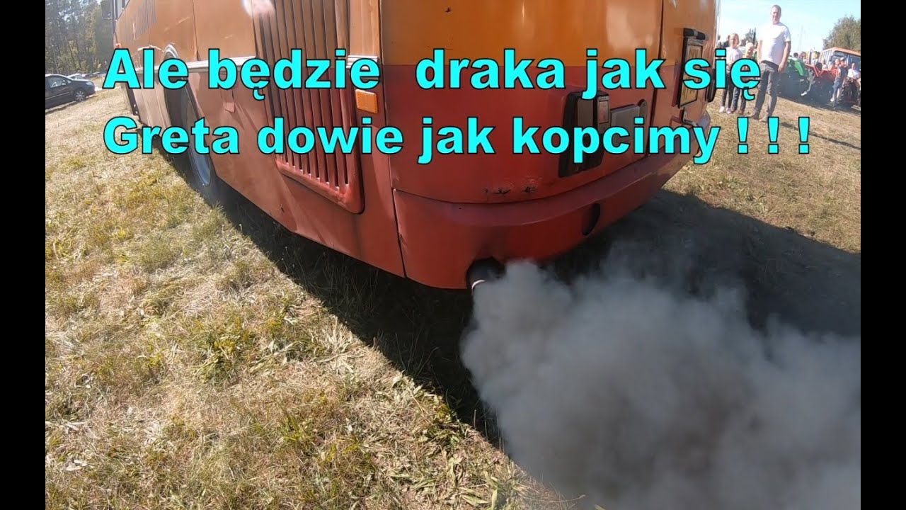 Przejażdżka zabytkowym autobusem  Autosan H9 35 z 1994 rok po Lęborku .